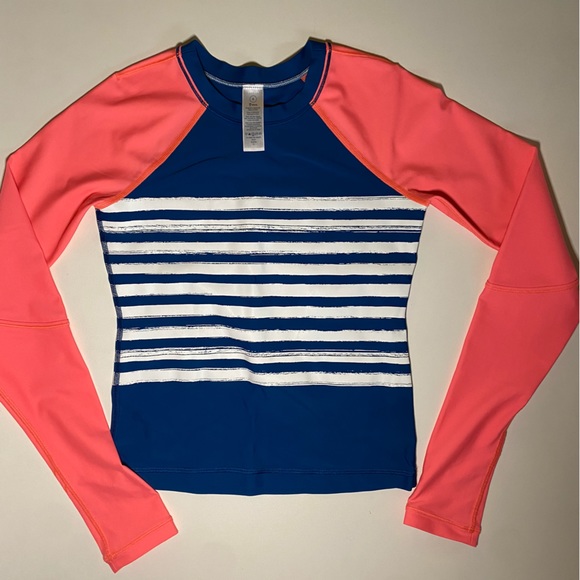 Ivivva Jet Set Blue Underwater Paradise Rashguard - Picture 3 of 7